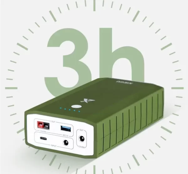 XIEGU DH60 24000mAh Outdoor Power Bank Supports Fast Charging for QRP Radio Handheld Walkie Talkie Cellphone - Image 4
