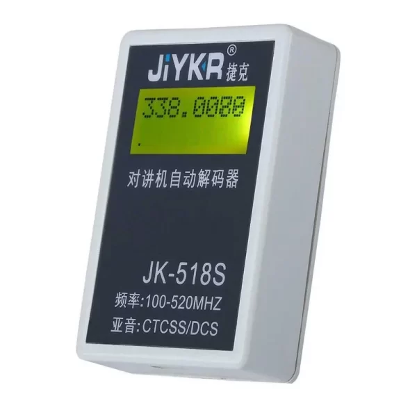 Portable LCD CTCSS & DCS 2in1 Walkie Talkie Automatic Decoder RF Frequency 100-520MHz Counter Meter Tester JK518S - Image 3