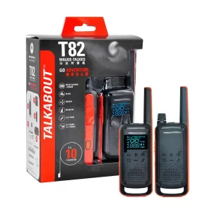 Motorola TALKABOUT T82 (2pcs/pair) EXTREME WALKIE-TALKIES outdoor flashlight two-way radio walkie-talkie for Motorola gmrs radio