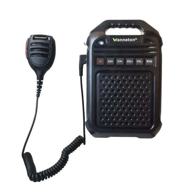 Walkie talkie UHF 400-470MHz Wireless two way intercom amplifier Remote Speaker Microphone TF Card Bluetooth-compatible connection Radio - Image 2