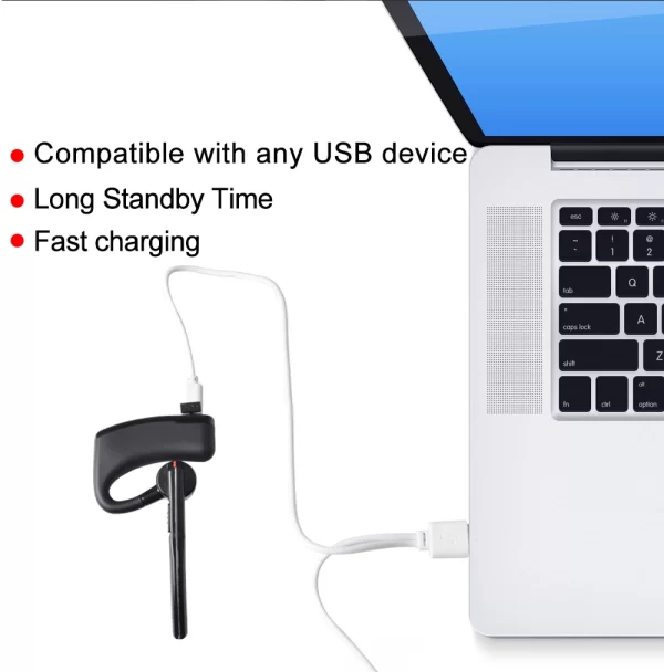Bluetooth Earphone Wireless Finger PTT For Kenwood For Baofeng UV 5R 888S Two-way Radio For Phone - Image 2