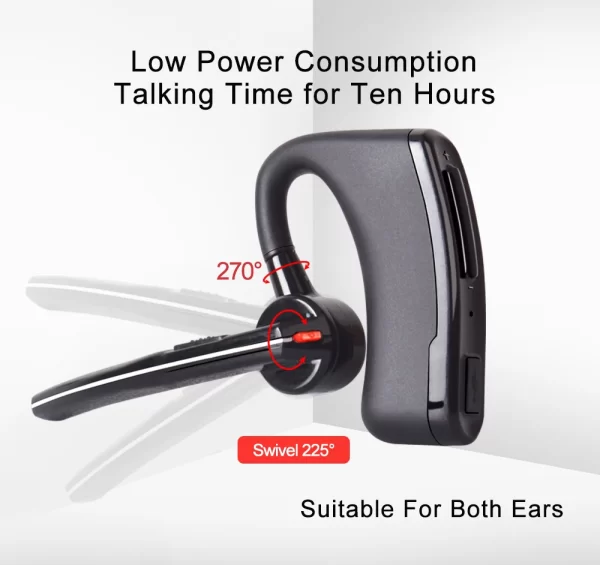 Bluetooth Earphone Wireless Finger PTT For Kenwood For Baofeng UV 5R 888S Two-way Radio For Phone - Image 4