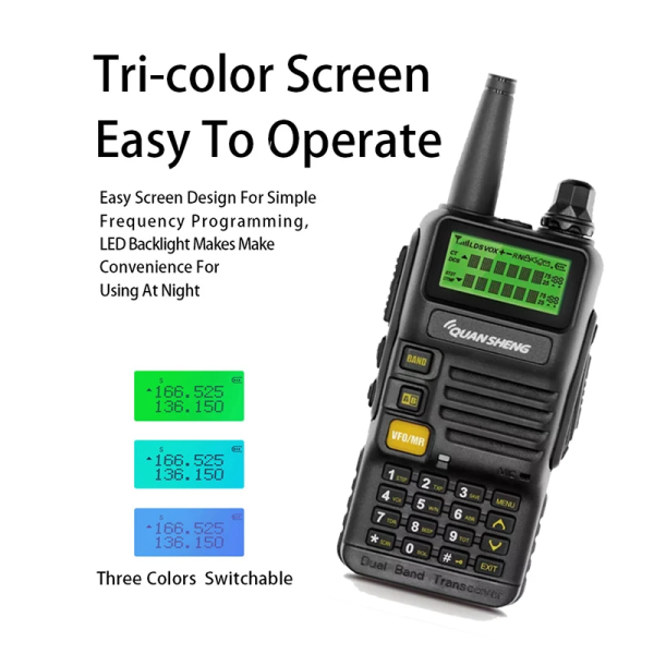 Quansheng UV-R50 2nd Gen Upgrade 7W 3300mAh Dual Band 2 way Radio - Image 5