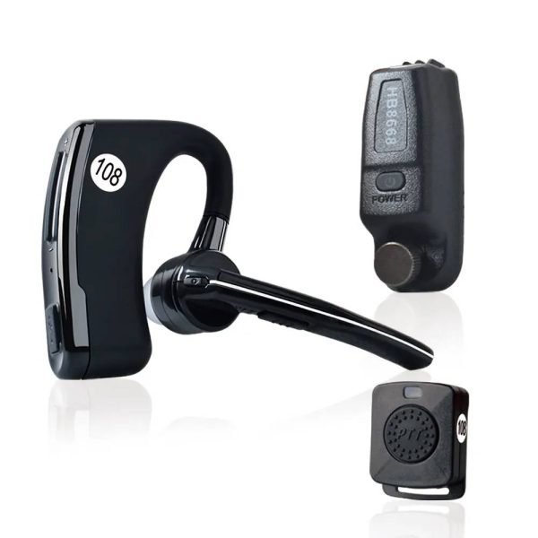 Earphone Wireless Bluetooth Adaptor For Motorola P8668 P8668i GP328D GP338D P8200 P8260 Mic Earphone Adapter - Image 2