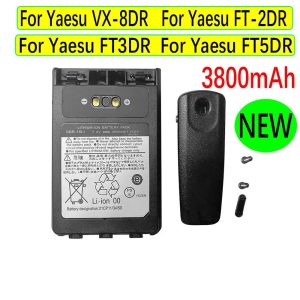 High Quality New SBR-15Li 3800mAh Battery For Yaesu VX-8DR FT-2DR FT3DR FT5DR Radio Batteria