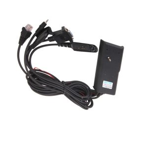 5 in 1 Programming Cable For Motorola GP600 CP200 CT150 Two-way Radios RPC-M5X RJ45 to Radio