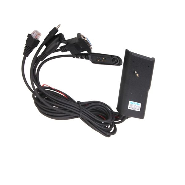5 in 1 Programming Cable For Motorola GP600 CP200 CT150 Two-way Radios RPC-M5X RJ45 to Radio