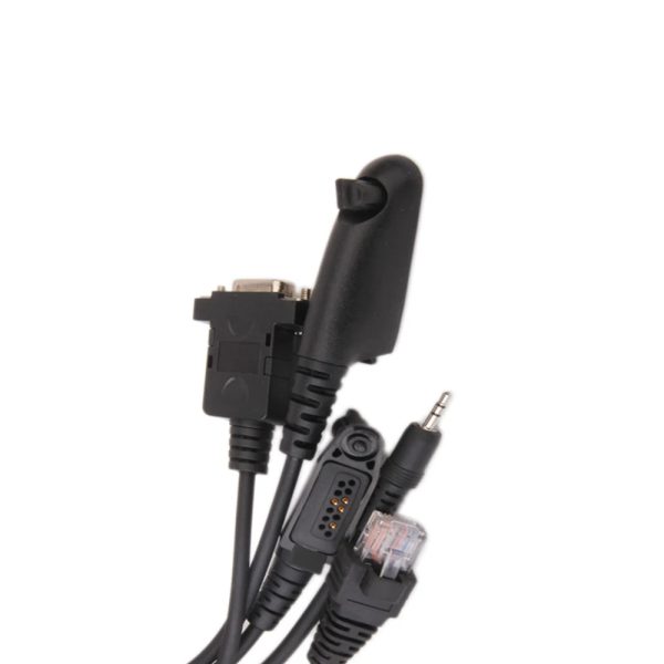 5 in 1 Programming Cable For Motorola GP600 CP200 CT150 Two-way Radios RPC-M5X RJ45 to Radio - Image 2
