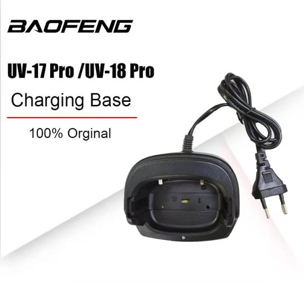 Baofeng UV-17 Pro/UV-18Pro Charger UV-17 Battery Desktop Base Chargers Input DC 8.4V Output Li-ion Charging Dock Plug Accessory - Image 5