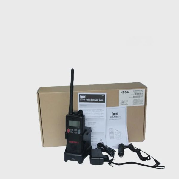 ENTEL HT644  High-class Hand-held VHF Marine radio - Image 5