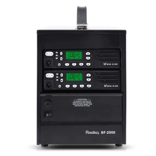 Repeater BF-2000 BFDX BF-2000U UHF 450-470MHz/400-420MHz 25W Two-way Radio Power Base Repeater with Duplexer