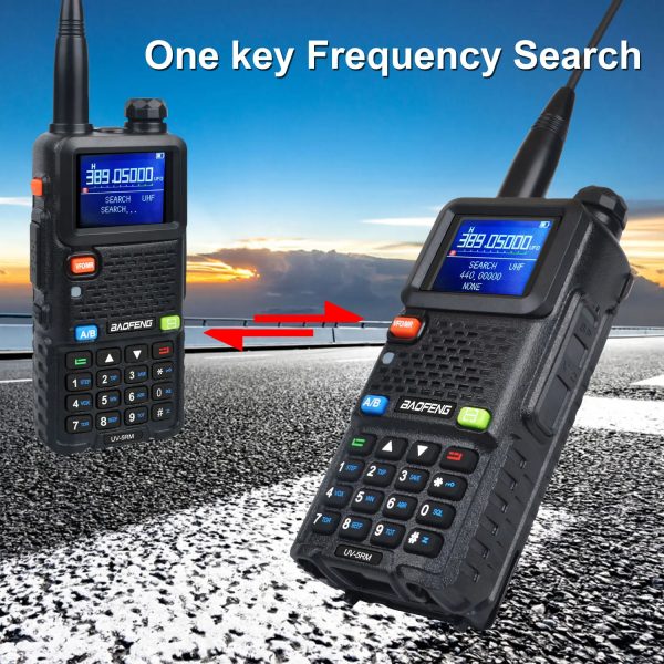 2024 New Version Baofeng UV-5RM Multi Band Portable Radio Air Band One Key Fast Frequency Copy - Image 5