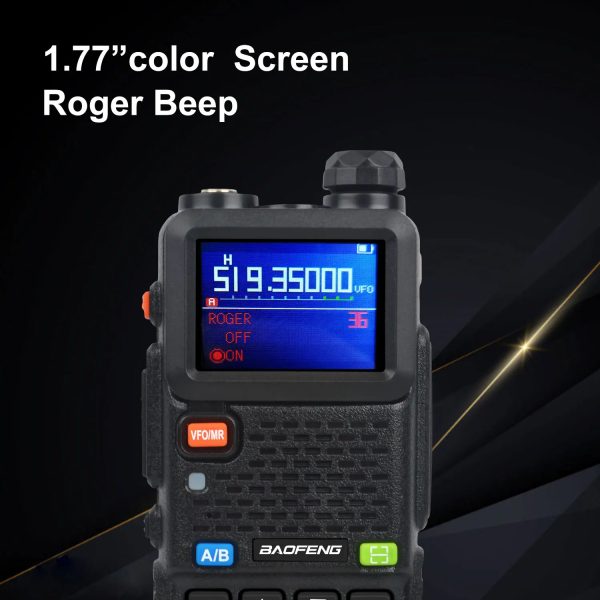 2024 New Version Baofeng UV-5RM Multi Band Portable Radio Air Band One Key Fast Frequency Copy - Image 3