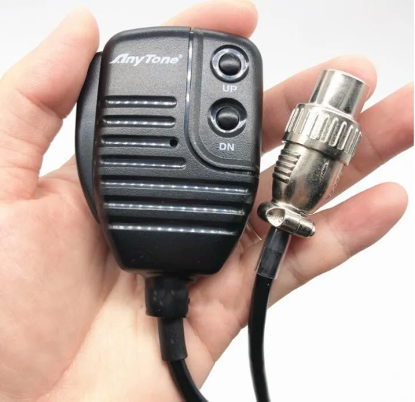 AnyTone AT-708 AT-708plus Mobile Radio Speaker Mic Handheld PTT Microphone