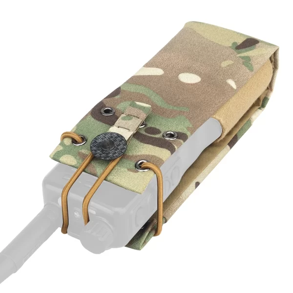 Universal Radio Pouch F Style MPU5 PRC Tactical Radio Walkie Talkie Pouches Waist Molle Bag Holder Portable Interphone Carry Bag - Image 5