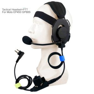 Tactical U94 PTT FT-03 Earphone Mic for Motorola EP450 EP350 CP040 GP300 GP88S CP140 CP160 Radio Headphone