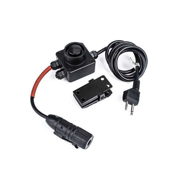Military Tactical COMBAT PTT for ZTAC Series Headset for Kenwood Midland ICOM Yaseu Motorolar Shooting Military ZTAC Comtac Wakie Talkie - Image 2