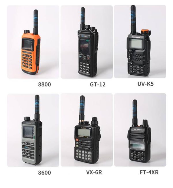 Harvest newly upgraded SRH-920 handheld walkie talkie UV Dual band antenna with high gain, short antenna signal good 7cm - Image 5