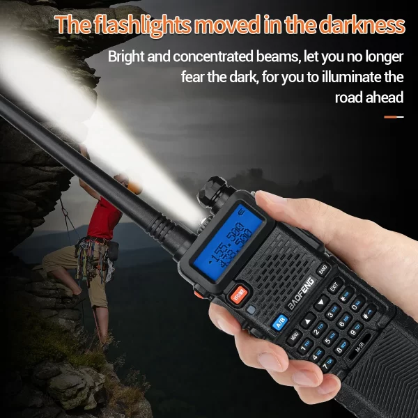 Baofeng M-5R Air Band 3800mAh Portable Transceiver - Image 5