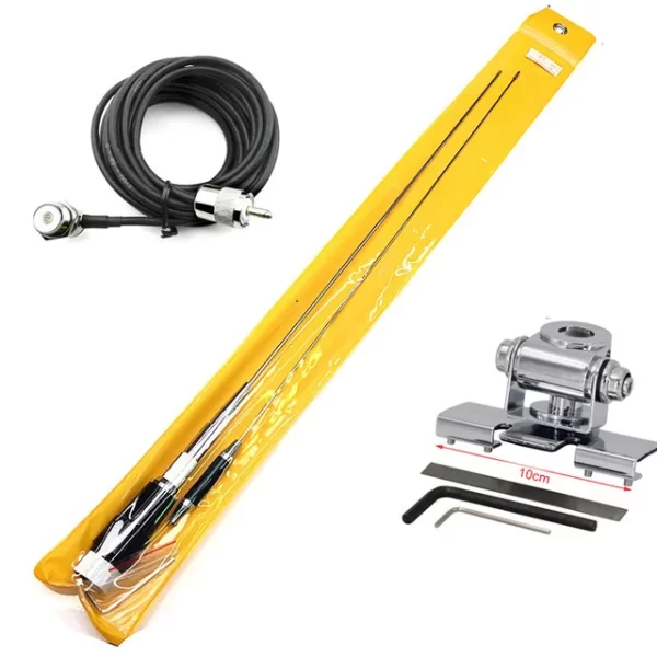 26-28MHz CB Radio Antenna 27MHz 3.5dBi High Gain PL259 Connectors for CB-27 CB-40M AT-6666 AT-5555N Walkie Talkie