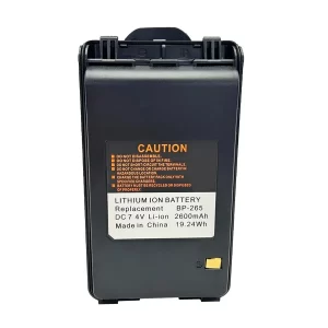 2600mAh BP-265 Li-ion Battery For ICOM FT70A FT70E F3000 F3001 F3002 F3003 F4001 F4002 F4003 Portable Two Way Radio