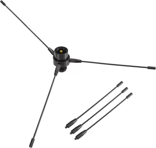 2m/70cm PL259 to SO239 Mobile Base Antenna Ground Plane Kit Car Radio Transceiver Signal Enhance for Cobra ICOM Kenwood Midland 