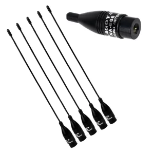 5pc/lot NAGOYA NA-666 SMA-M Soft Antenna 50W VHF/UHF for BAOFENG RETEVIS RT1/2/3 TYT