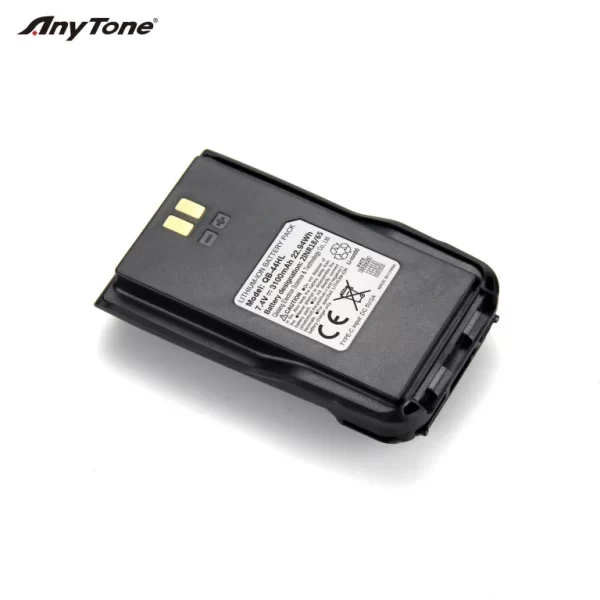 Original Type C Battery With Clip 7.4V 3100mAh Pack for AT-D878UV Plus AT-D878UV AT-D868UV AT-D878S Walkie Talkie - Image 4