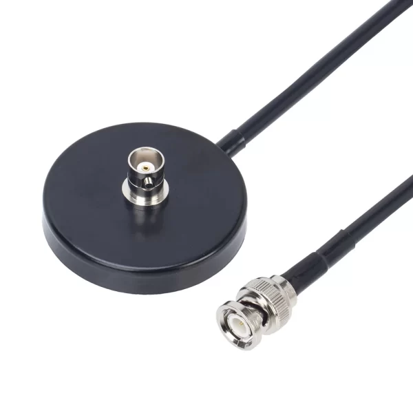 BNC Male 27MHz Radio Antenna with 5m Coaxial Cable and Mount Base for Kenwood, Motorola, ICOM IC-V8/V80/V82, TK100/300 Walkie Talkie - Image 5