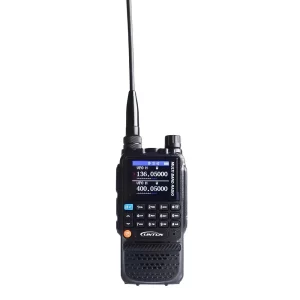 Lingtong 9910 Multi Frequency Walkie Talkie Wireless Programming Dual PTT Air Band Long Range Radio USB Type-C Cable Programming &Charge