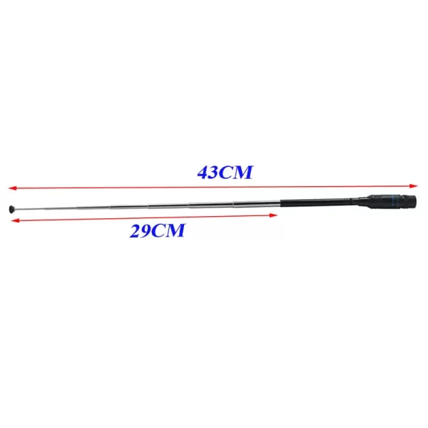 NAGOYA NA-774 BNC Two Way Raido Telescopic Antenna DualBand For Kenwood TK100 TK210 ICOM V8 V82 Motorola HT440 CP500 Yaesu TYT Baofeng - Image 5