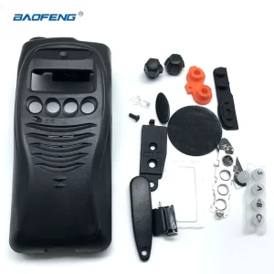 New Front Panel Kits Cover Case Housing Shell with Volume Channel Knobs for Kenwood Radio TK3217 TK3212 TK2212 TK2217 TK-3217 TK-2217