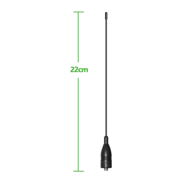 Portable Radio Nagoya NA-666 Soft Antenna SMA-Male/Female BNC 144/ 430 MHZ Dual Band Antenna - Image 5