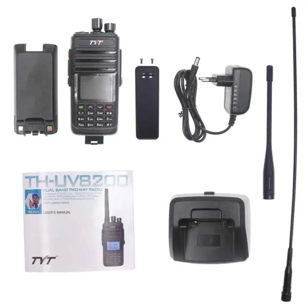 TYT TH-UV8200 IP67 Waterproof Dual Frequency 10W 136-174MHz 400-520MHz Portable Transceiver - Image 6