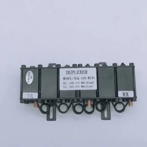 UHF Duplexer 10W 400-470MHz MINI Duplexer for Two Way Radio Repeater