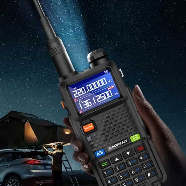 UV-5RH 3800mAh Battery USB-C 10W Baofeng Walkie Talkie FM Four Band Wirless Copy Frequency 999CH Two Way Radios Update UV-5R - Image 5