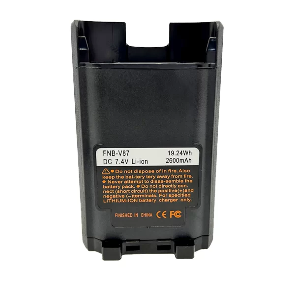 FNB-V87 2600mAh Li-ion Battery for Vertex VX921 VX924 VX929 VXP921 VXP924 VXP929 Portable Two Way Radio