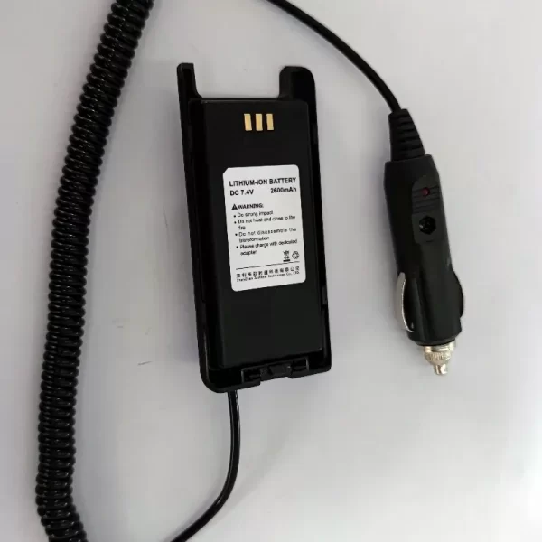 ZASTONE M7 Battery Adapter Car Power Supply 12V Cigarette Lighter Walkie Talkie - Image 2