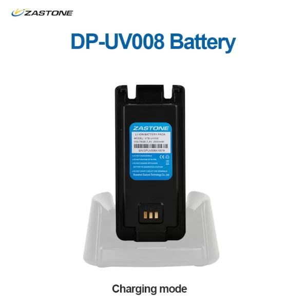 ZASTONE UV008 Battery Walkie Talkie 2500mAh Spare Battery Two Way Radio - Image 2