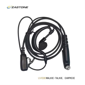 Walkie Takie Headset For Motorola GP328plus GP338plus GP344 GP388 EX500 Zastone UV008 Earphone Pin plug Ear Hook Earpiece