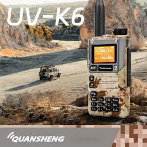 Latest Desert camouflage Quansheng UV-K6 Walkie Talkie