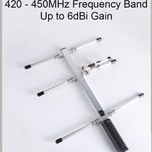 2PCS Magical ANT Yagi-U Handheld Yagi Antenna UHF High Gain Folding Directional Antenna