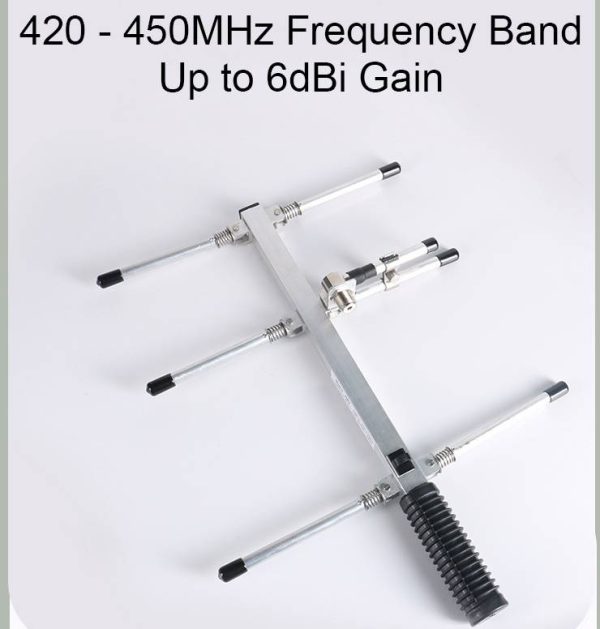 2PCS Magical ANT Yagi-U Handheld Yagi Antenna UHF High Gain Folding Directional Antenna