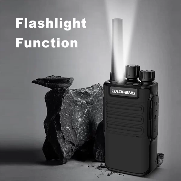 Baofeng BF-V8A Walkie Talkie UHF 400-470MHZ Mini Radio  Two Way Radio Handheld Portable Receiver VOX Function - Image 2