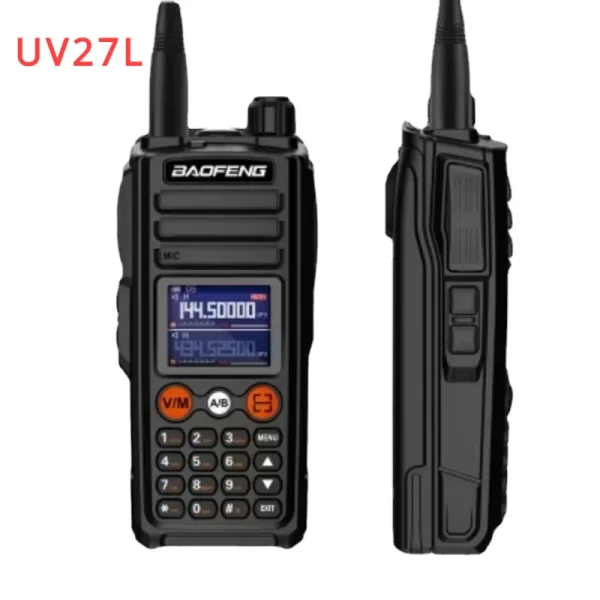 Latest Baofeng UV27 AM FM Full Band LED Noise Reduction DTMF two-way radio