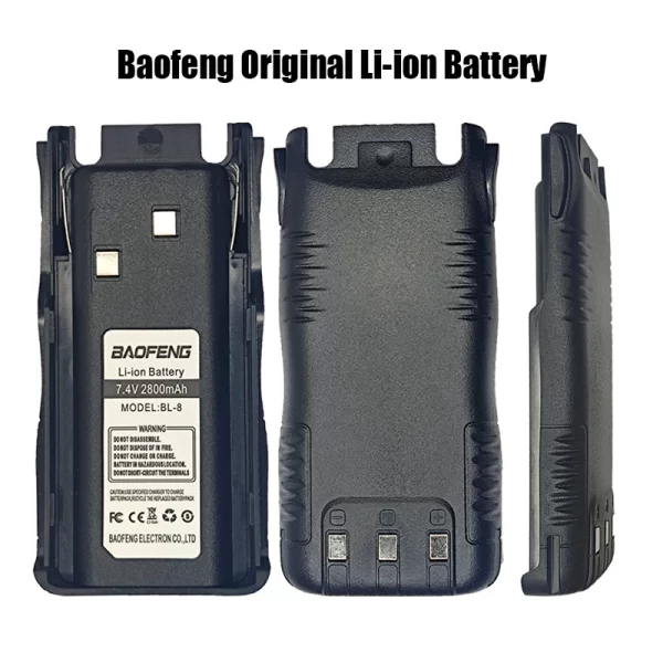 Spare Battery BAOFENG GT-5 GT-5TP Two way Radio Replacement Battery - Image 2