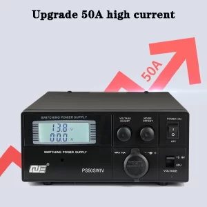 Refinement 4th generation PS50SWIV vehicle base shortwave radio DC communication switching power supply 13.8V 50A