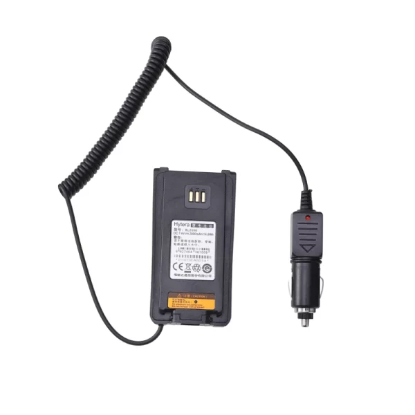 Battery Car Charger Eliminator Adapter For Walkie Talkie HYT Hytera PD700 PD780G PD780