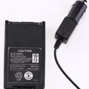 12/24V Car Charger Battery Eliminator Adapter KNB-25 For Kenwood TK2160 TK3160 TK3170 TK3173 TK2140 Radio Walkie Talkie