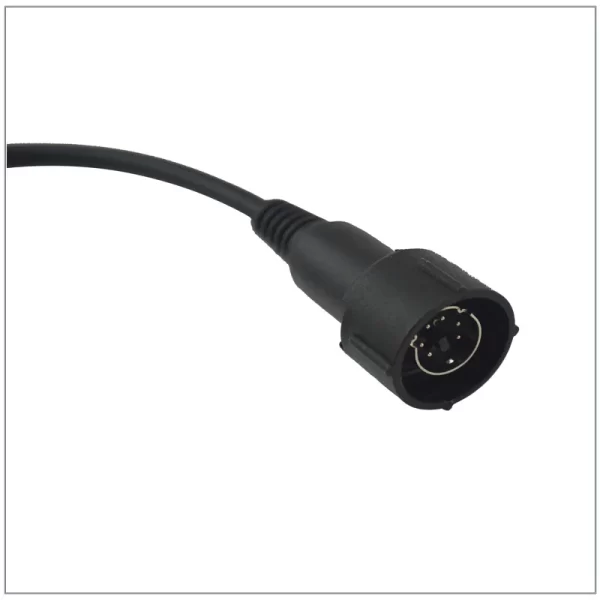 44-Y7 Mini Din Plug w/ Lockable Screw for Yaesu Walkie Talkie FT-270 FT-277 HX-471 VX-6R/E VX-7R /E VX-120 VX-127 VX-170 VX-177 - Image 3